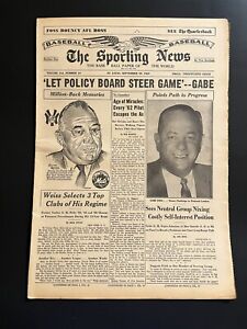 1962 Sporting News NEW YORK Mets GEORGE WEISS 1st Season TWINS Killebrew ALLISON