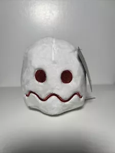 Bandai Namco.Pac Man.White Pallet.Plush 5" GHOST.Video Arcade Game.figure NWT - Picture 1 of 3