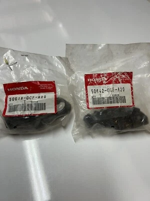 estriberas Honda XR50R XR70R 2000 1xpr 50616-GCF-A20 50642-GCF-A20 genuinas nuevas Foto 1 de 4