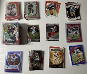 Cleveland Browns Football Card Lot With Autograph And Numbered Cards - Picture 1 of 12