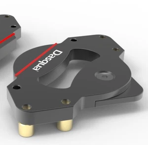 Ecke Radius Schablone Metrisch 1804-5111 Holzbearbeitung Werkzeug DASQUA - Bild 1 von 10