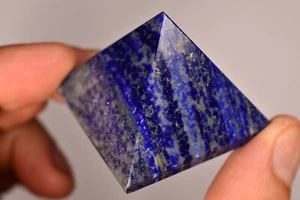 *LAPIS LAZULI* Pyramid 4.3cm 78.1g Natural Healing Spiritual Growth Health - Bild 1 von 11
