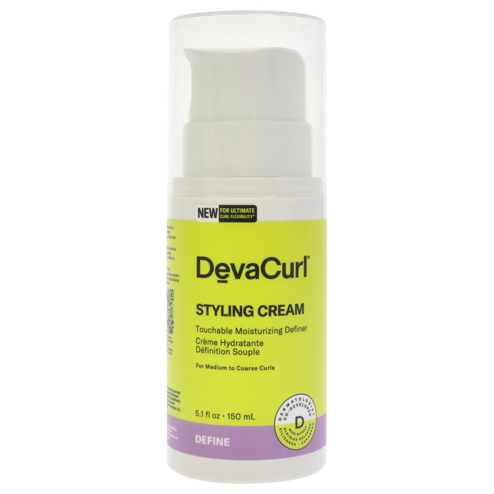DevaCurl Styling Cream Touchable Moisturizing Define 5.1 Oz