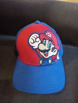 Sombrero Super Mario Juvenil Billete Plano Mario Nintendo 2013 Oficial Nintendo A Flex Foto 1 de 4