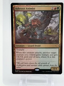 Ashroot Animist 0117 Magic The Gathering Foundations - Bild 1 von 2