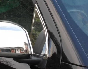 Chrome Porte Quart Panneau Bordure Housses Pour Nissan pathfinder (2005-09) - Picture 1 of 2