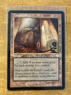 MTG✨CABAL COFFERS✨Torment NM/M UNCOMMON Vintage Land 2002 Hazeltine Art UNPLAYED - Image 1 of 2