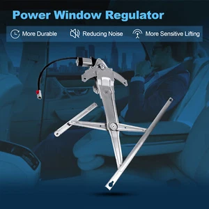 For 1997-2001 Honda CR-V Front Passenger Side Power Window Regulator with Motor - Picture 1 of 14