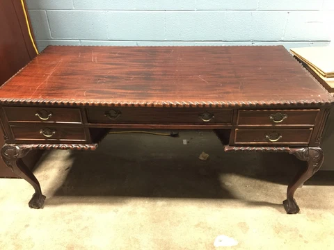 Antique desk Cover