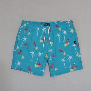 Hollister Men 4 way stretch Guard Swim Trunk shorts size L , XL new with tags - Picture 1 of 3