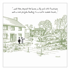 Thelwell Blank Card - Garden Plan 72065 - Picture 1 of 1