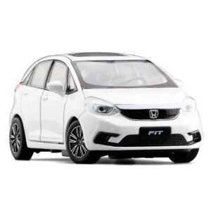 Honda Fit Model Car 1/32 Scale Diecast Toy Cars Metal Die-cast Vehicle White - Picture 1 of 8