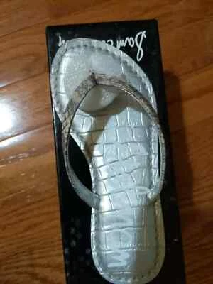 SAM EDELMAN GracieTequila Snake Flip Flops Sandals For Girl Size 9M NWB - Image 1 of 3