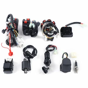 Komplette Elektro Kabel Kabelbaum Gleichrichter Für ATV QUAD 150-250 300CC 4Takt - Bild 1 von 11