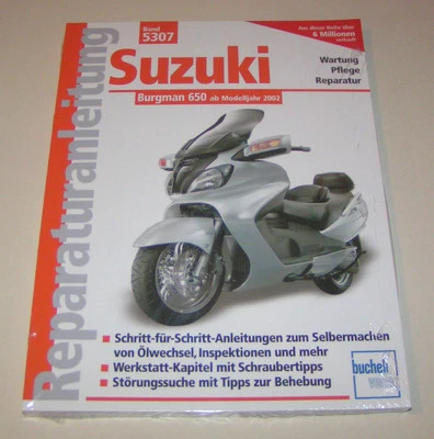 Manuale Riparazione - Suzuki AN 650 Burgman - Da Anno Modello 2002 - Immagine 1 di 4