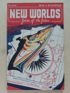 UK Digest Magazine – NEW WORLDS No. 6, Spring 1950 – A. Bertram Chandler - Bild 1 von 10