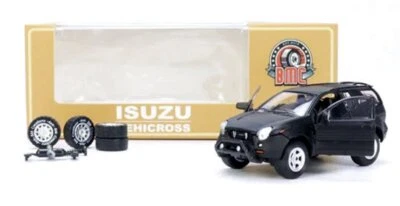 ISUZU Vehicross - 1997 - matte black - BM Creations 1:64 - Immagine 1 di 4