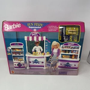 1997 Barbie Fun Fixin’ Supermarket Playset Mattel 67576 New Vintage Rare Collect - Picture 1 of 6