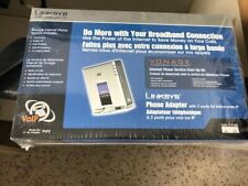 Linksys VOIP PAP2 Phone Adapter Vonage with 2 Port Voice Over IP
