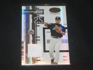 KAZUO MATSUI METS STAR CERTIFIED AUTHENTIC BASEBALL GAME USED JERSEY CARD /250 - Picture 1 of 2