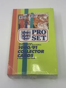Sealed Box, 48 Packs Pro Set 1990-91 Football Association Soccer Collector Cards - Picture 1 of 6