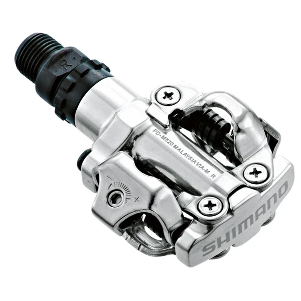 Shimano Coppia Pedali Mtb Spd M520 Silver - Immagine 1 di 1