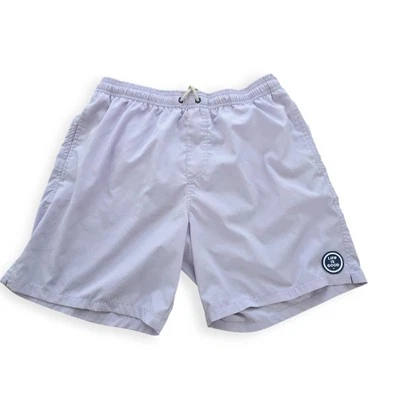 Boardshorts Good Life Tejidos Sólido Lila Púrpura Hombres Natación Boardshorts Hombres Talla L Foto 1 de 4