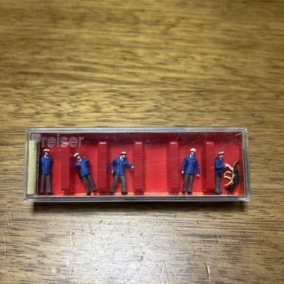 Preiser 14008 rara scena HO (1/87) dipinta poliziotto e cane poliziotto - Immagine 1 di 4