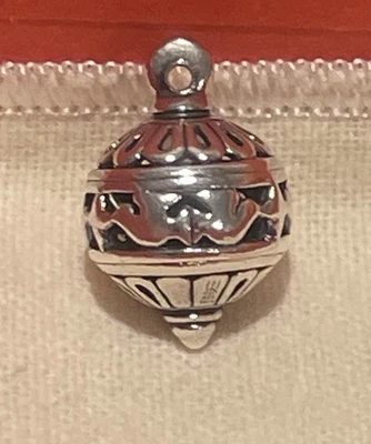 James Avery Retired Spirit Of Christmas Ornament Pendant Charm - Image 1 of 4