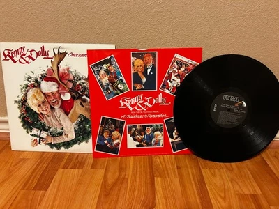 KENNY ROGERS & DOLLY PARTON - ONCE UPON A CHRISTMAS (VINYL LP)  1984!!!  RARE!!! - Image 1 of 3