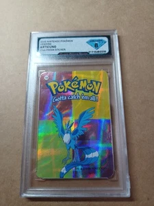 Articuno #144 - Vintage Automat Prisma Sticker 2000 - Pokemon Karte DSG 8 - Bild 1 von 2