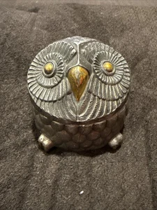 Vintage SANKYO Japan Owl Shaped Music Box - Unsure Of Song - Picture 1 of 4