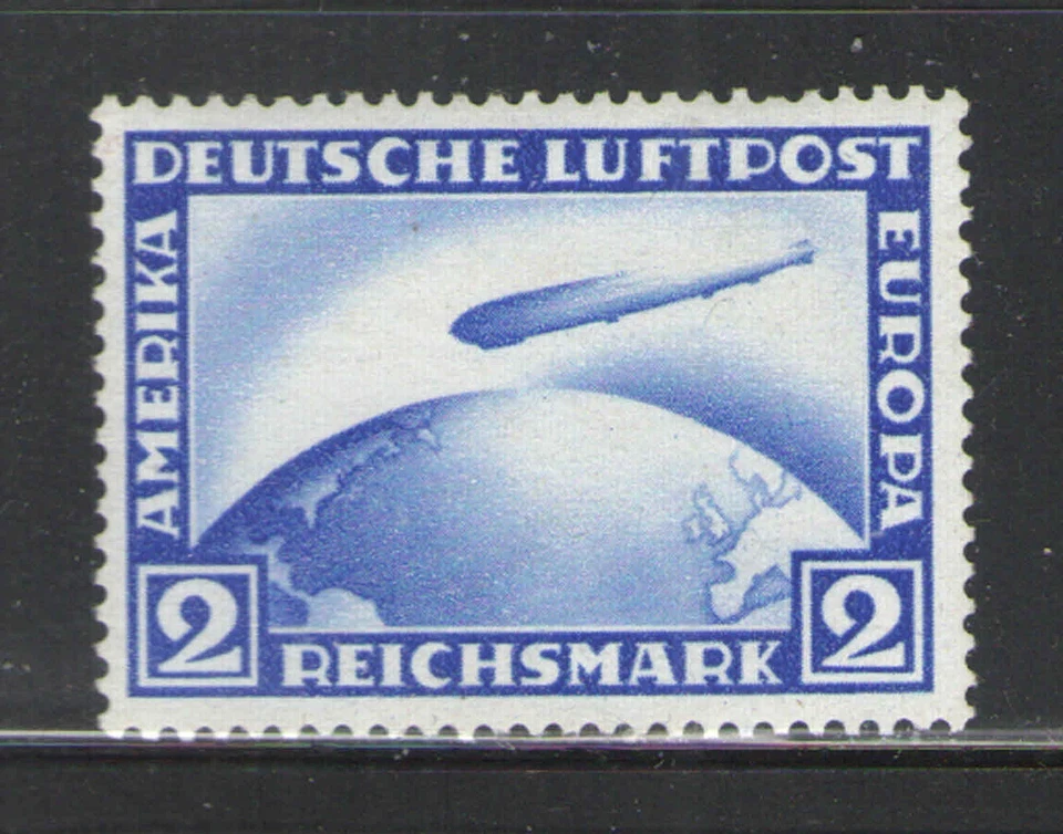 Germany - Weimar Era 1928-31 Sc# C36 MH VG/F - 2M Zeppelin - Image 1 of 1
