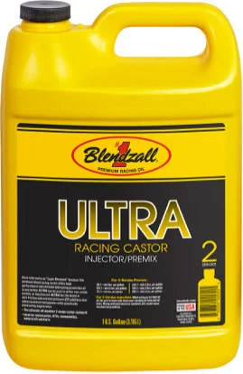 Aceite de ricino Blendzall Ultra Racing - 2 ciclos - 1 gal. Motocicleta Dirt Bike F-455G Foto 1 de 3
