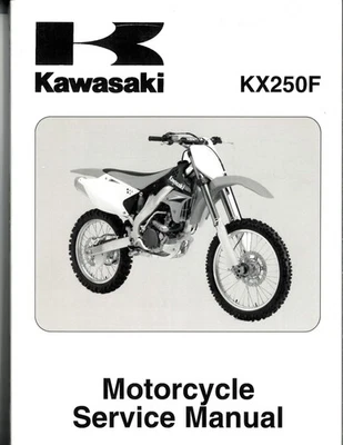 Manual de servicio Kawasaki - KX250F - 2006-2008 - 99924-1354-04 Foto 1 de 4