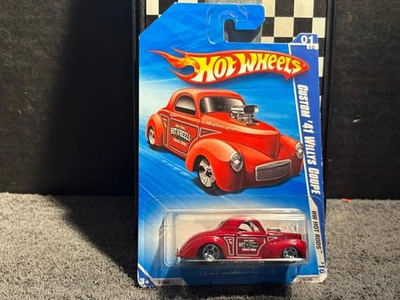 1/64 HOT WHEELS 1941 WILLYS COUPE SPEED SHOP  HW HOT RODS 1/10 139/240 BHW1 - Image 1 of 2