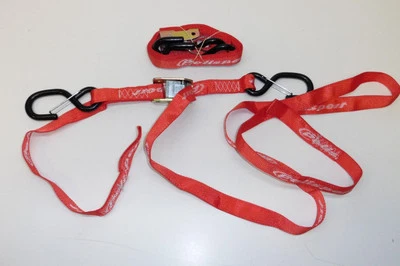 Spanngurte 2 Stück 22 mm Spannbänder tie downs passt an Kawasaki Kxf 125 250 450 - Bild 1 von 3