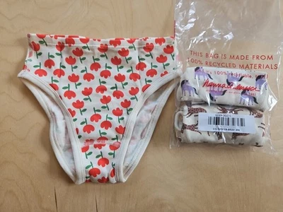 全新带标签 HANNA ANDERSAON 有机 HIPSTER 独角兽 CHEETAH 底座 3 包 S 100 110 4 5 — 第 1/4 张图片