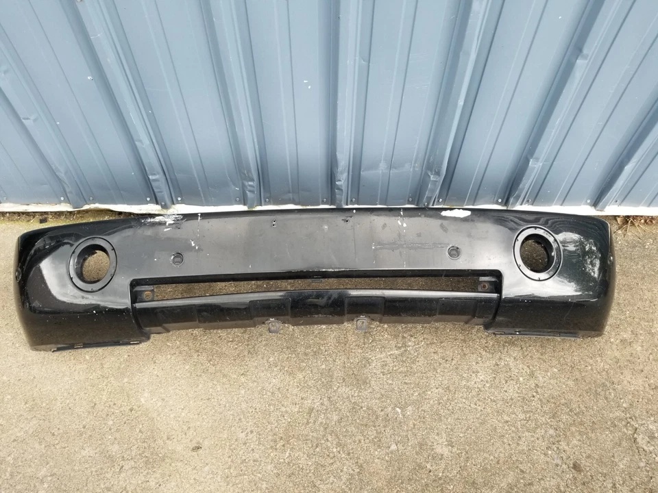 ** БЕЗ ДОСТАВКИ ** 2004 LAND ROVER ДИАПАЗОН ROVER ЧЕРНЫЙ ПЕРЕДНИЙ БАМПЕР (ЦВЕТОВОЙ КОД: 697) - Изображение 1 из 4