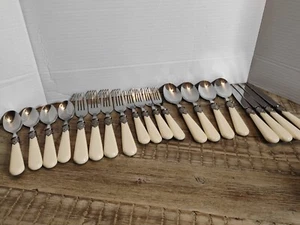 Annova 20 teiliges Besteckset Edelstahl Vintage Silberbesteck Besteckset,... - Bild 1 von 12