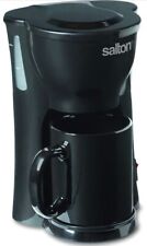Salton 1 Cup Mini Single Serve Coffee Maker with Reusable Mesh Filter, With Mug
