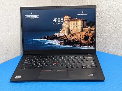 Lenovo ThinkPad X1 Carbon Gen 8 14" FHD i7-10510U 1.8GHz 16GB 512GB Win11 Pro - Image 1 of 4