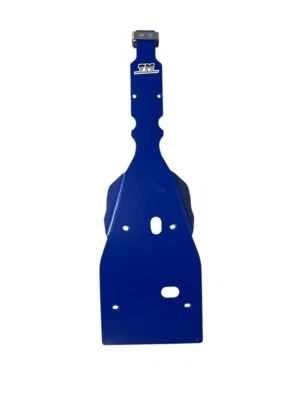TM Designworks Skid Plate Blue compatible with Yamaha YFZ450R ATV/YFZ450X ATV - Image 1 of 4