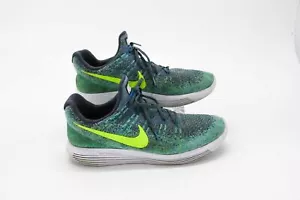 Nike Mens Shoes Lunarepic Flyknit Size 13M Sneaker Athletic Running Pre Owned xq - Picture 1 of 12