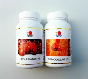 DXN Reishi Gano RG 90 + Ganocelium GL 90 Capsules Ganoderma + Free Shipping USA - Picture 1 of 4