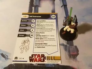 Star Wars Miniatures Masters of the Force 03 Instructor Jedi - Imagen 1 de 1