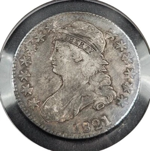 1821 Capped Bust Half Dollar | VERY FINE - Picture 1 of 2