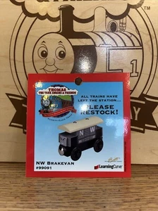 HÄNDLERKARTE! THOMAS FREUNDE ZUG HOLZEISENBAHN NEU BREAKVAN RESTOCK - Bild 1 von 8