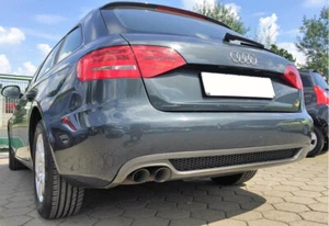 Audi A4 B8 07-11 (Phase 1) - REAR ATTACHMENT REAR LIP REAR DIFFUSER (1S) - TUNING-GT - Picture 1 of 8