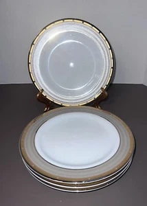 Four (4) Mikasa Fine China CAMBRIDGE Pattern Y0501 Salad Plates 8” New! - Picture 1 of 5